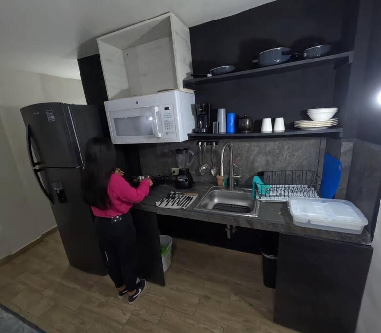 Apartamento Nuevo departamento Privado7, 2 camas, parking, cocina equipada, wifi 65 mb,Clima,Centrico,Tv smart Ciudad Valles Exterior foto